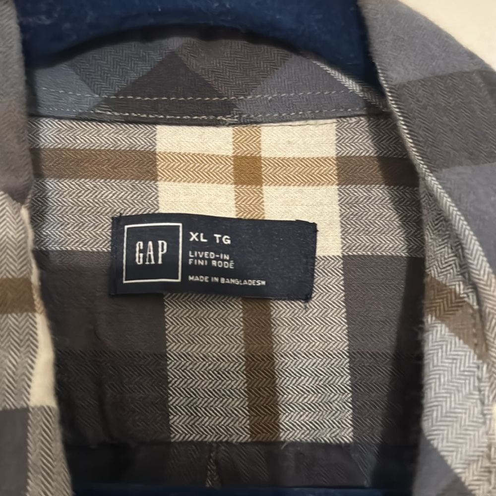 Plaid button down - Picture 3 of 5